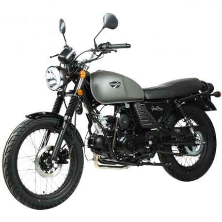 50cc MASAI Greystone Motorcycle Delivered: assembled and registered