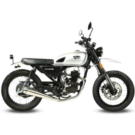 50cc MASAI Scrambler 50 Motorcycle Delivered: assembled and registered