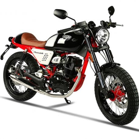 Moto 125cc MASAI Black Café 125 Livré : monté et immatriculé