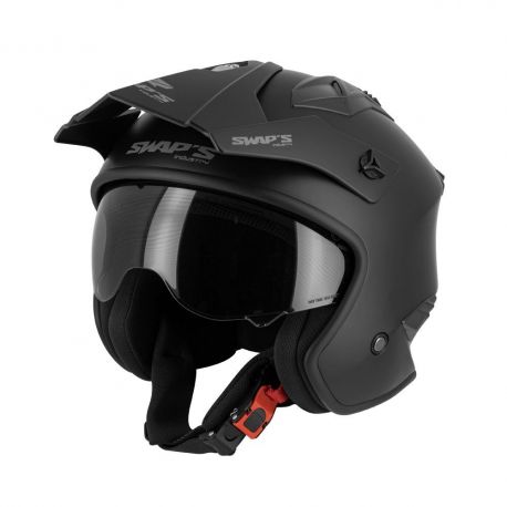 Casque Swaps - Jet S769 TROOPER Noir Mat