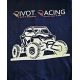 Sweat Zippé à Capuche RIVOT Racing Navy 