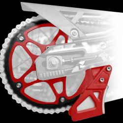 Guide-Chaîne alu rouge pour Talaria 3000 & 4000