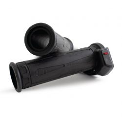 Poignées chauffantes quad KOSO Ø22mm + pouce chauffant