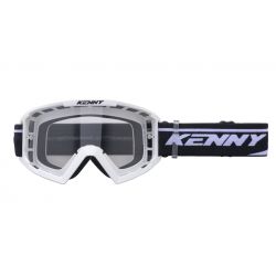 Masque adulte Kenny Track Blanc