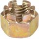 Hex nut. Crenelated M18