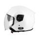 Casque Jet Eight Blanc INTERCOM S770 KYLE - Bluetooth intégré
