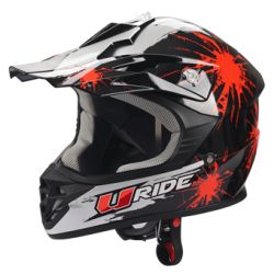 U-RIDE children's helmet - RED