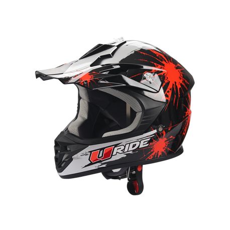 U-RIDE children's helmet - RED
