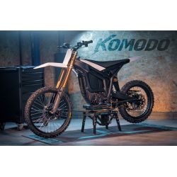 Moto 100% électrique TALARIA Komodo Blanc - 45ha 97V - Homologué