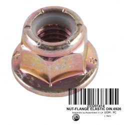 Écrou Hex. À Épaulement Élastique M10