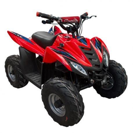 Hytrack HY35EV Electric Kids Quad Bike - Red Delivered: assembled