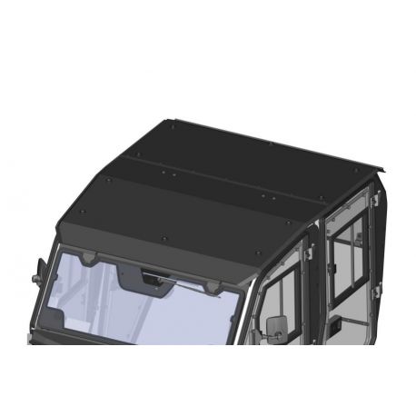Opening windshield with wiper