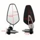 Universal motorcycle mirrors on handlebar end