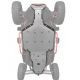 XRW aluminum central underframe protection for Segway SX20