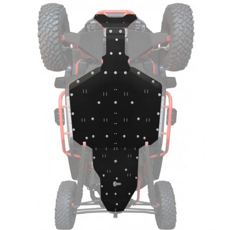 XRW aluminum central underframe protection for Segway SX20