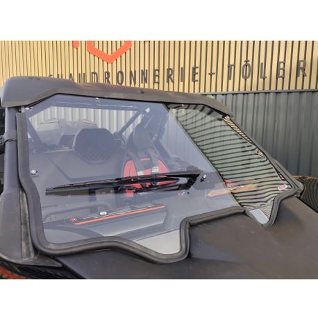 Pare Brise + Essuie-Glace 175° pour Segway Super Villain SX20