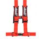 Harnais 4 point PRP Rouge 4.3