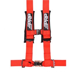 Harnais 4 point PRP Rouge 4.3