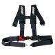 PRP 4-point harness, black, size 4.3
