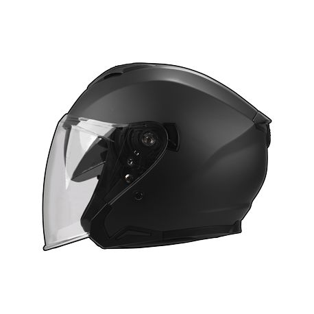 Casque Jet URIDE Noir Mat