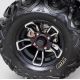 BLACK HUB COVER