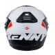 Kenny Evasion Graphic Silver Black Jet Helmet