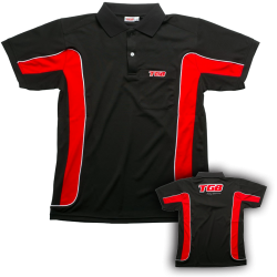 Polo rouge et noir tgb - taille s