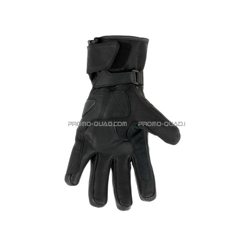 S-Line - Gants Hiver Cuir Etanche LUXE Avec Coque Carbone - Noir