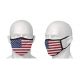 S-Line - Masque de protection - Vendu à l'unité / Motif drapeau USA