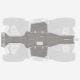 Kit protection de chassis Alu pour Segway Snaler AT6L