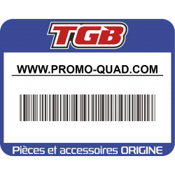 STICKER TGB AVANT ET ARRIERE