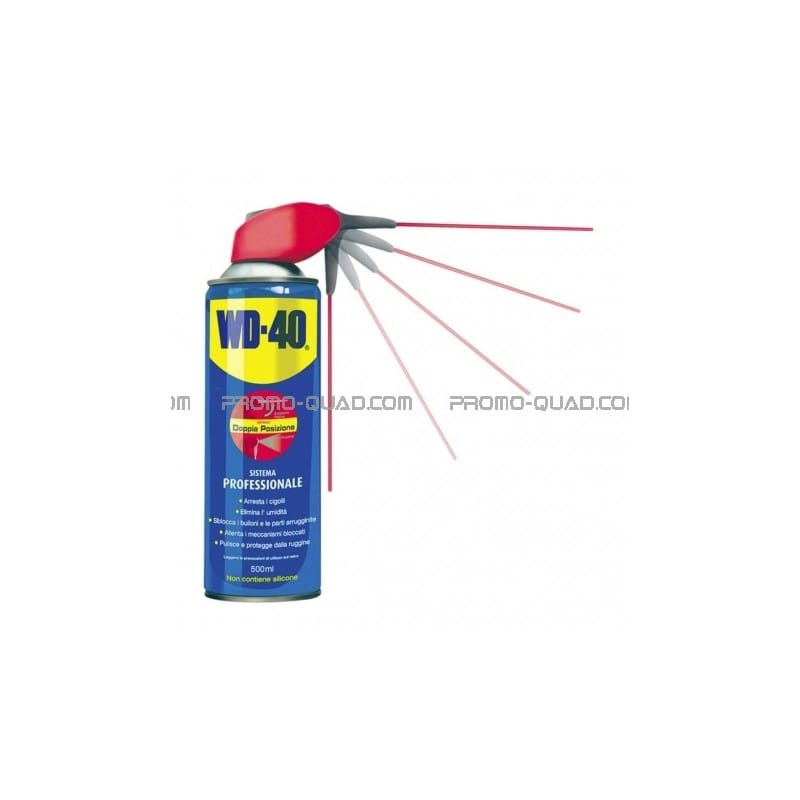 WD40 Produit Lubrifiant Multifonction Spray 500ml double position