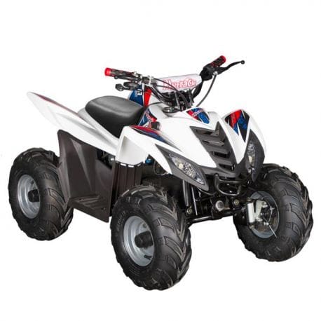 Hytrack HY35EV Electric Kids Quad Bike - White Delivered: assembled