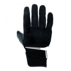 S-Line - Summer Gloves Black / White - Tactile Thumb and Index Finger - CE Approved