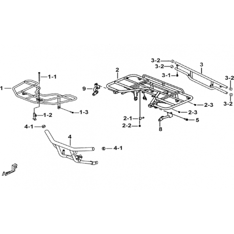 Bumper avant blade 500