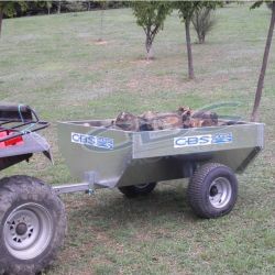 CBS non-road tipper trailer