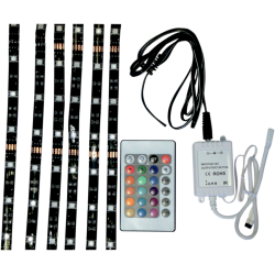 Kit d’accessoires lumineux à LED avec télécommande