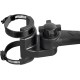 Universal rear view mirror for SSV/UTV with mounting