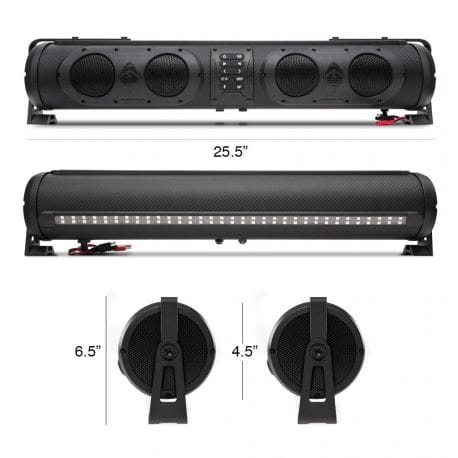 Barre de son EcoXgear pour SSV/UTV