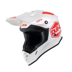 Casque cross Pull-in Solid rouge