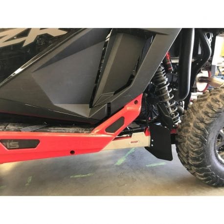 Protection de bras arrière alu + Bavette PEHD Polaris 1000 PRO XP