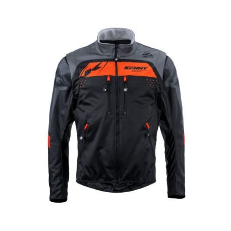 Kenny Enduro Softshell Jacket Black / Orange