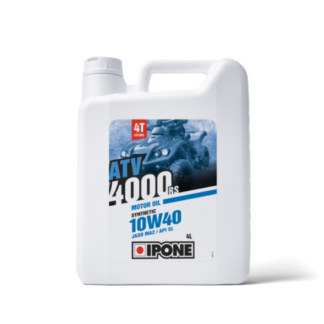IPONE engine oil for 4-stroke ATVs & UTVs Semi-Synthetic 4L - 10W40