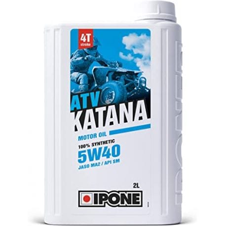 IPONE engine oil for quads & SSVs 4-stroke 100% Synthetic 2L - 05W40