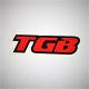STICKER TGB AVANT ET ARRIERE
