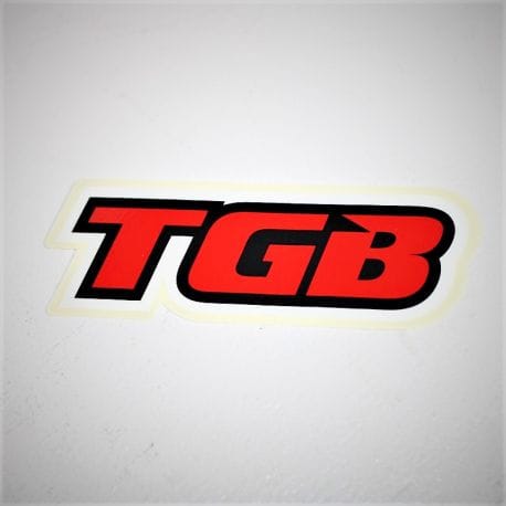 STICKER TGB AVANT ET ARRIERE