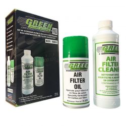 ref : GN900 Kit d'entretien GREEN FILTER pour filtres à air - 500 + 300ml