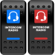 Interrupteurs basculant pour Intercom Radio