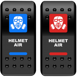 Toggle switches for main beam / dipped beam