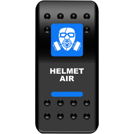 Interrupteurs basculant - Helmet Air Bleu